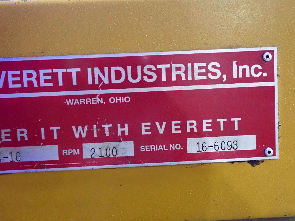 Used Everett Chop Saw HGR Industrial Surplus