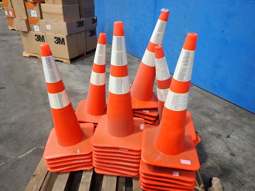 Used Safety Cones | HGR Industrial Surplus