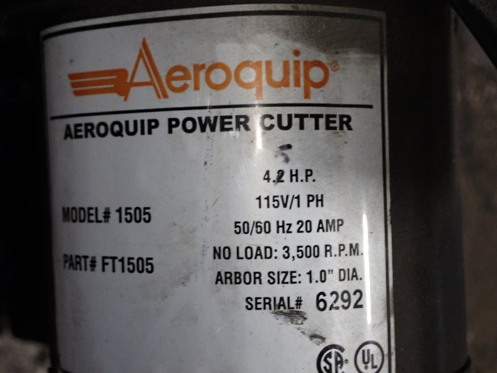 Used Aeroquip Power Cutter | HGR Industrial Surplus