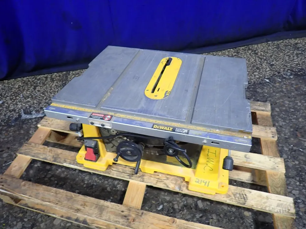 Used Dewalt Table Saw HGR Industrial Surplus