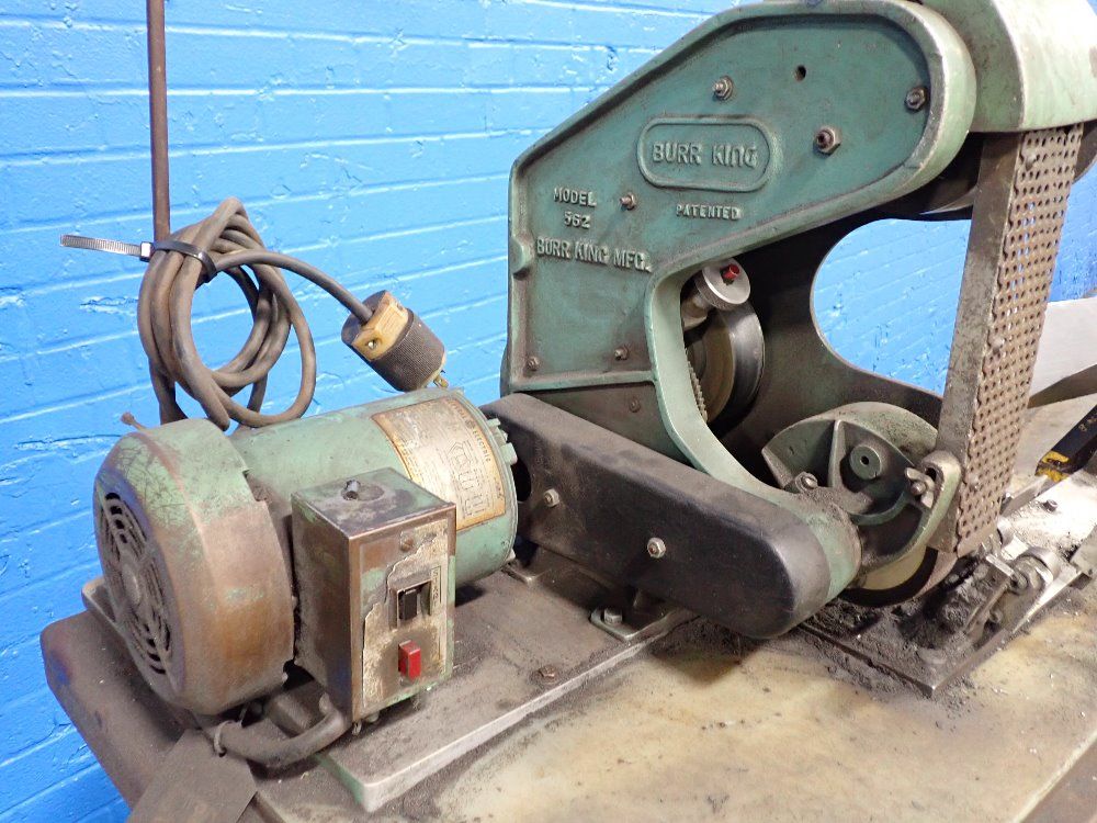 Used Burr King Belt Sander | HGR Industrial Surplus