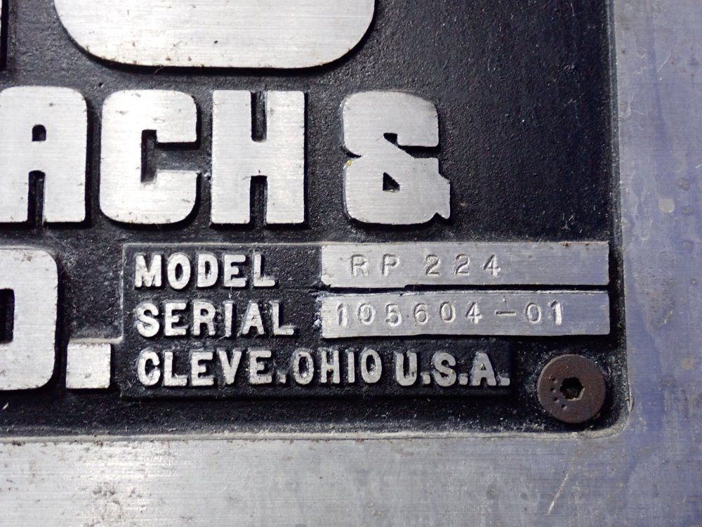 Ohio Broach Broach Machine
