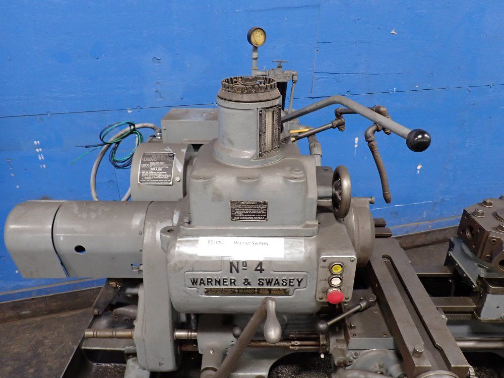 Used Warner & Swasey Warner & Swasey No. 4 / M-1420 Lathe | HGR ...