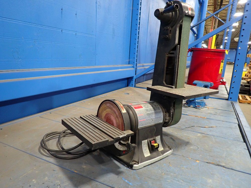 Used Dayton Belt & Disc Sander HGR Industrial Surplus