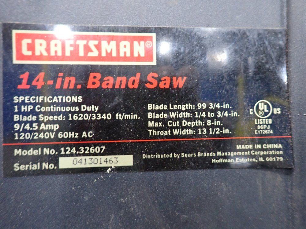 Craftsman Band Saw