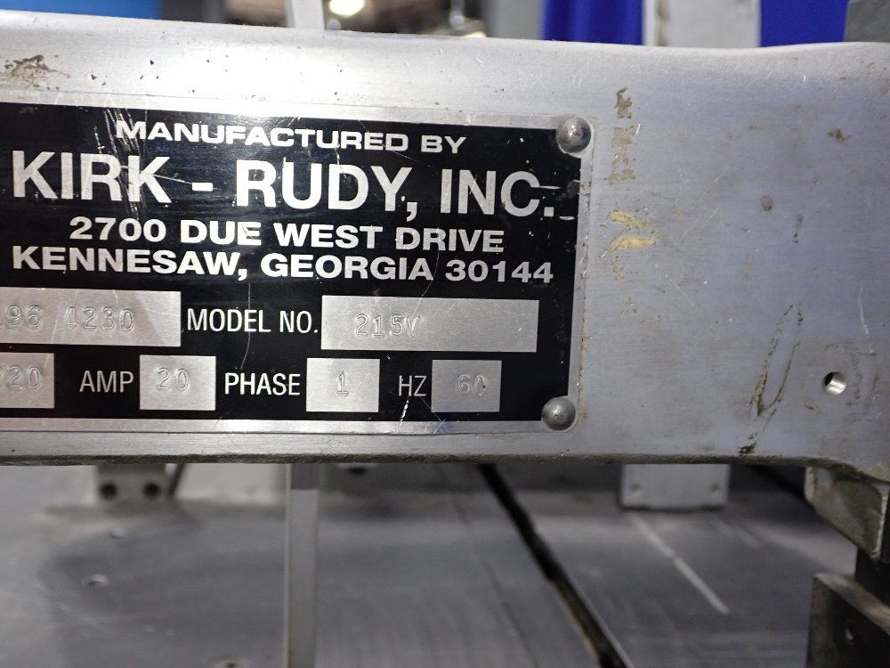 Kirkrudy Kirkrudy 215v Shuttle Feed Base Labeler