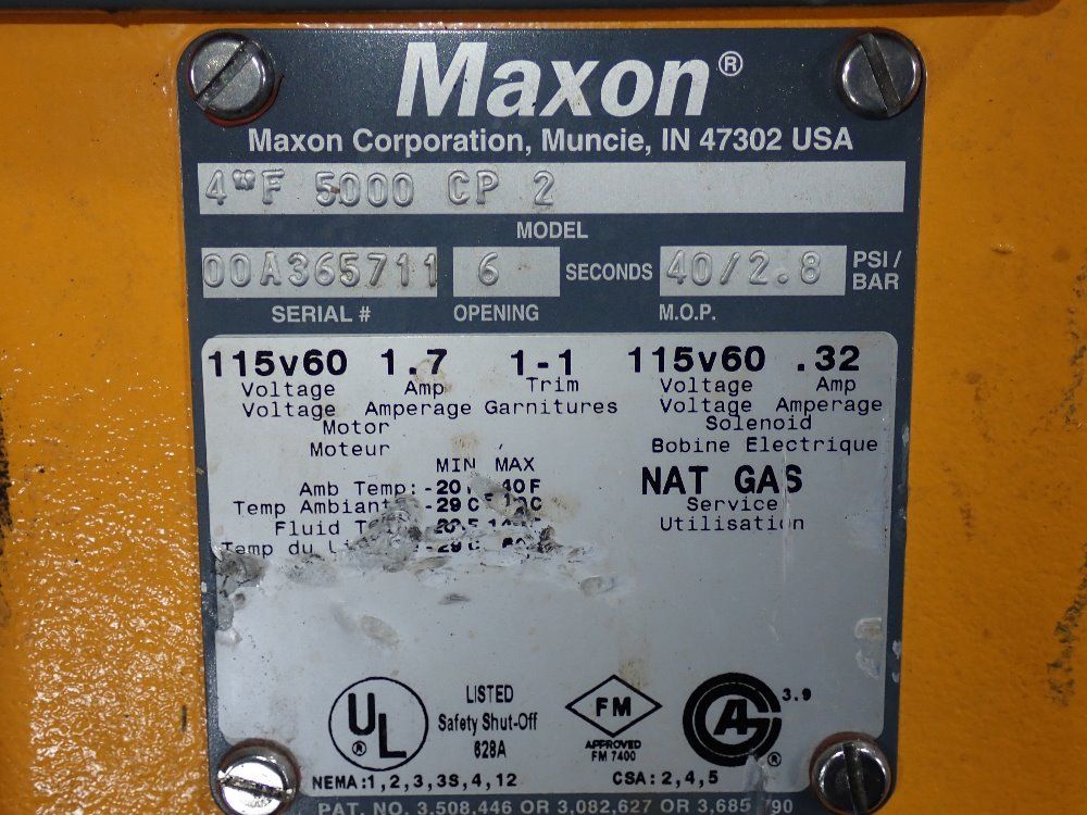 Maxon Valve