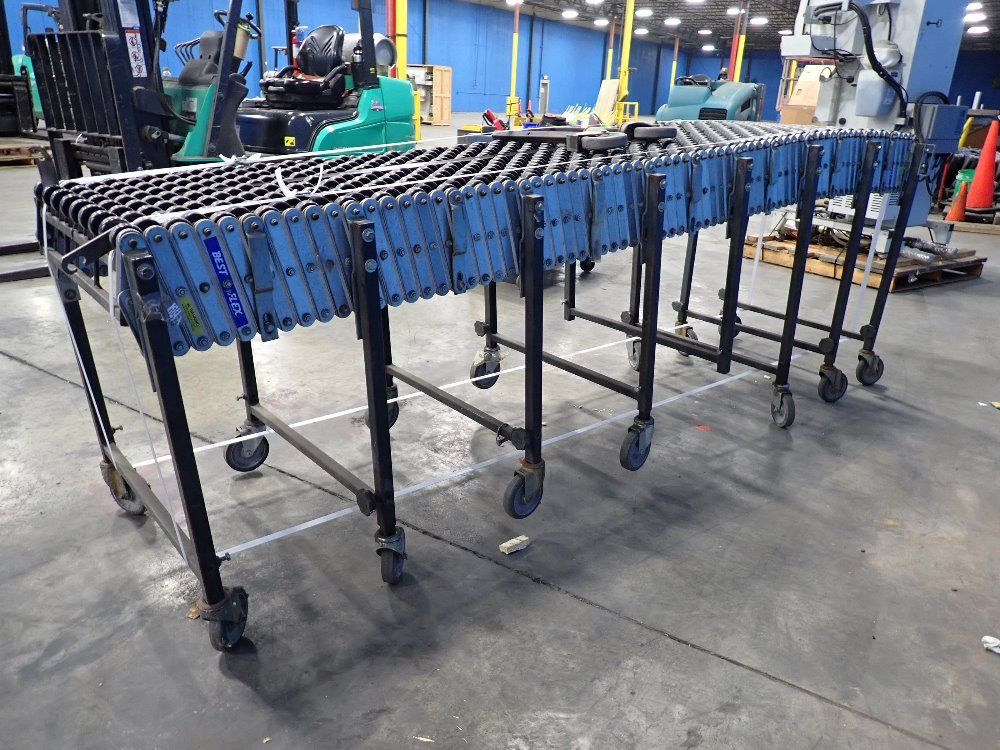 Best Flex Expandable Roller Conveyor