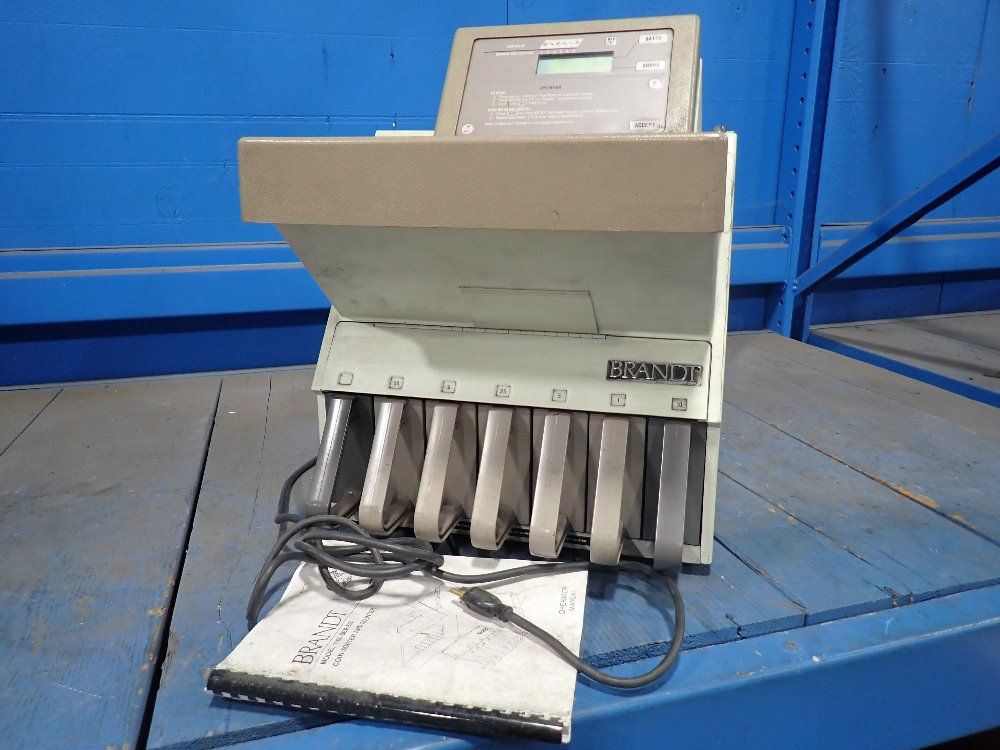 Used Brandt Coin Sorter And Counter HGR Industrial Surplus