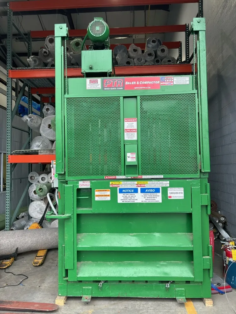 Ptr Baler  Compactor Ptr 3400hd Vertical Baler