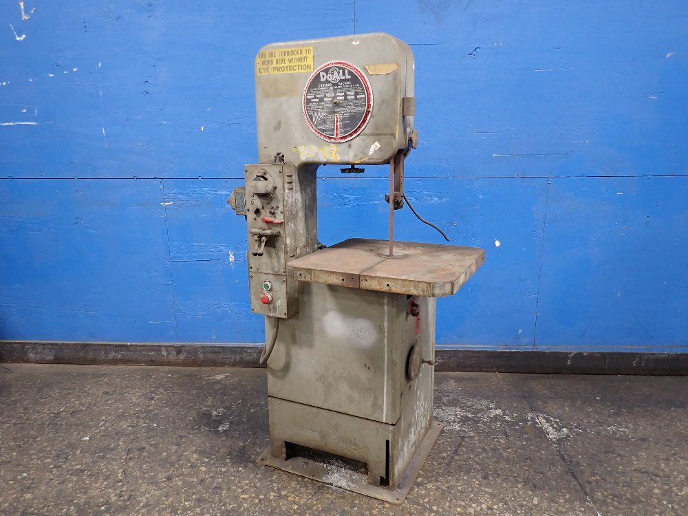 Doall Vertical Band Saw