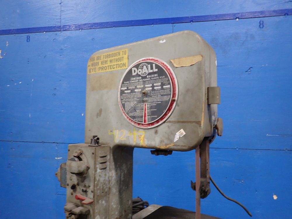 Doall Vertical Band Saw