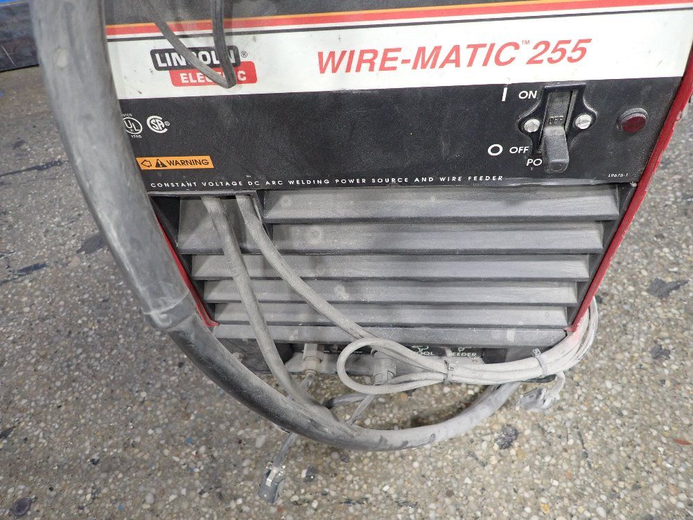 Used Lincoln Electric Lincoln Wirematic 255 Welder HGR Industrial...