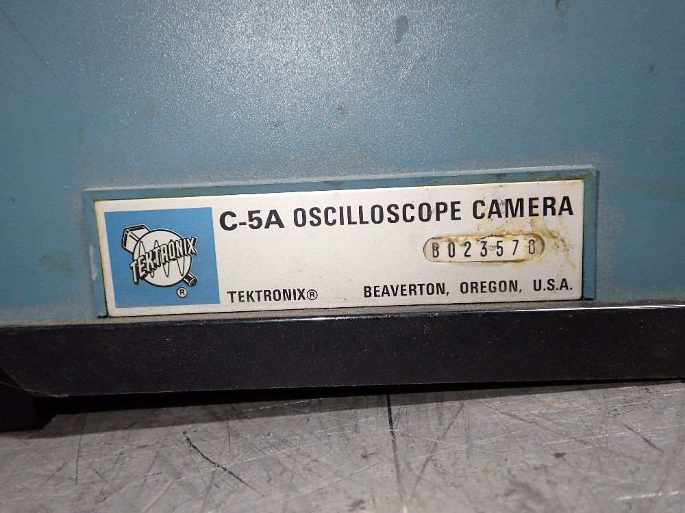 Tektronix Oscilloscope Camera