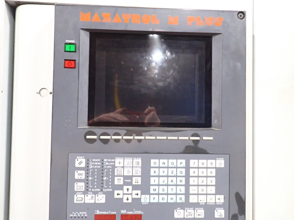 Used Mazak CNC With Mazatrol M Plus Controller | HGR Industrial Surplus