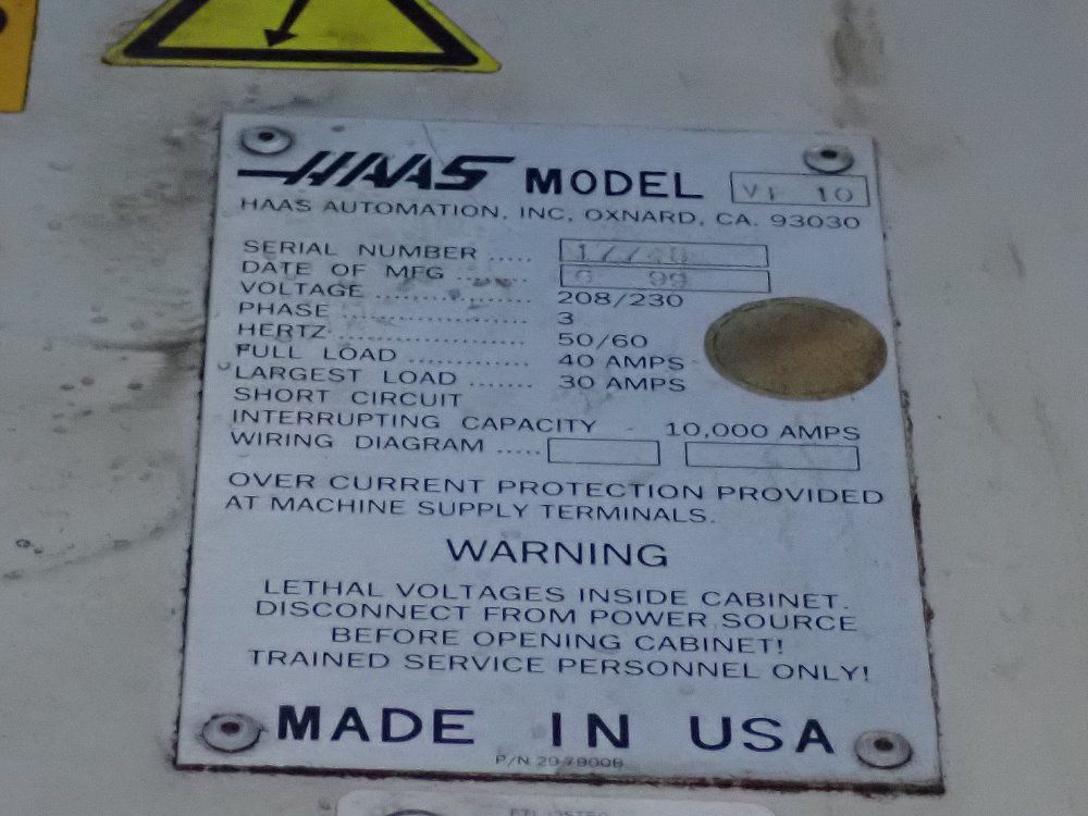 Haas 1999 Haas Vf10 Vmc