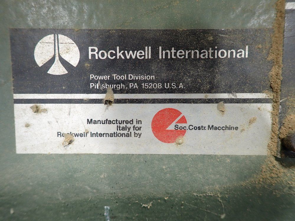 Rockwell Table Saw - Si 15f