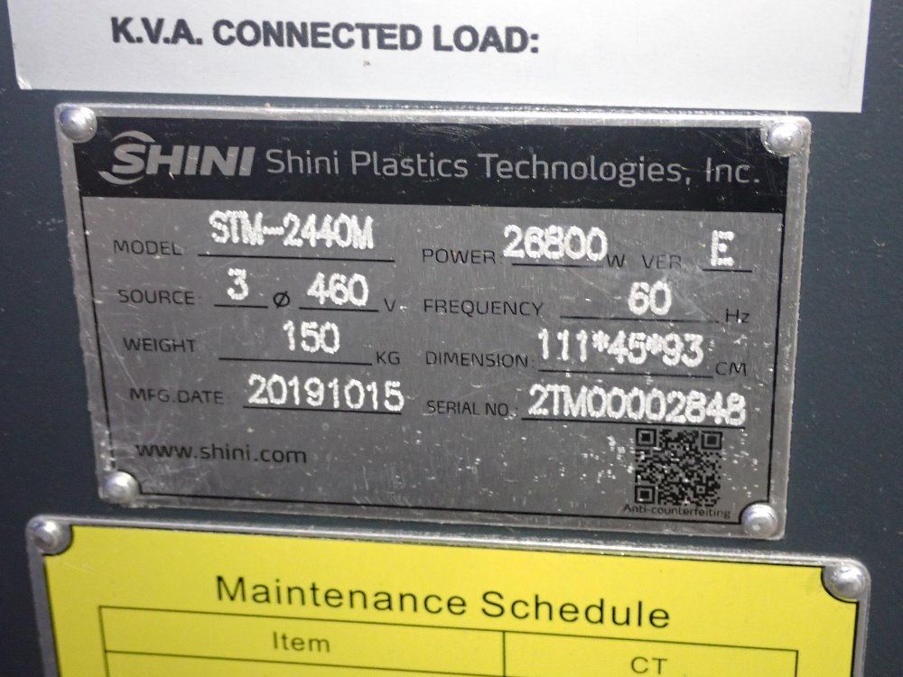 Shini Mould Temperature Controller - Stm-2440m