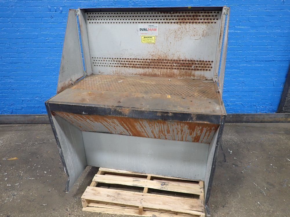 Used Dualdraw Downdraft Table HGR Industrial Surplus
