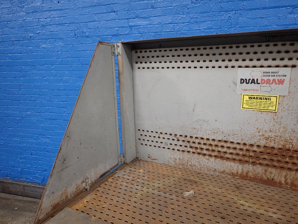 Used Dualdraw Downdraft Table HGR Industrial Surplus