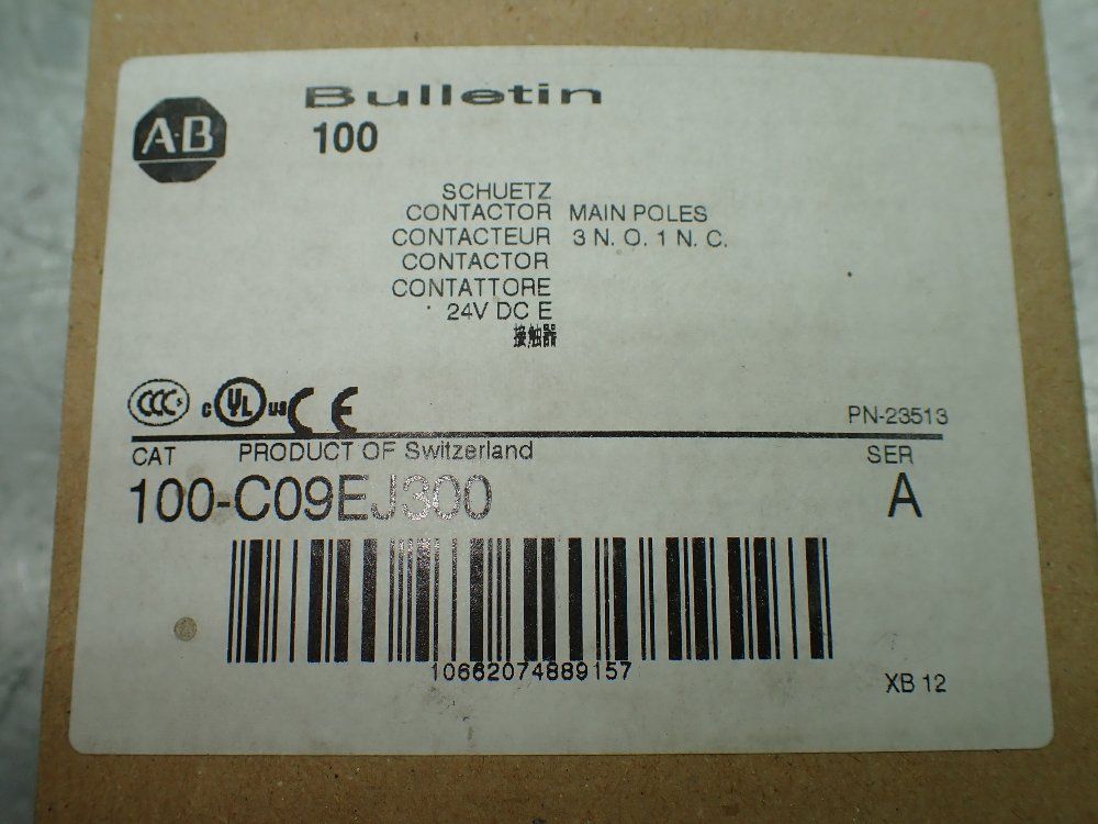 Allen-bradley Contactor - 100-c09ej300
