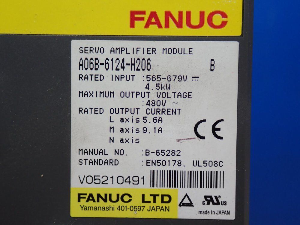 Fanuc 2 Axis Alpha I Servo Amplifier Module
