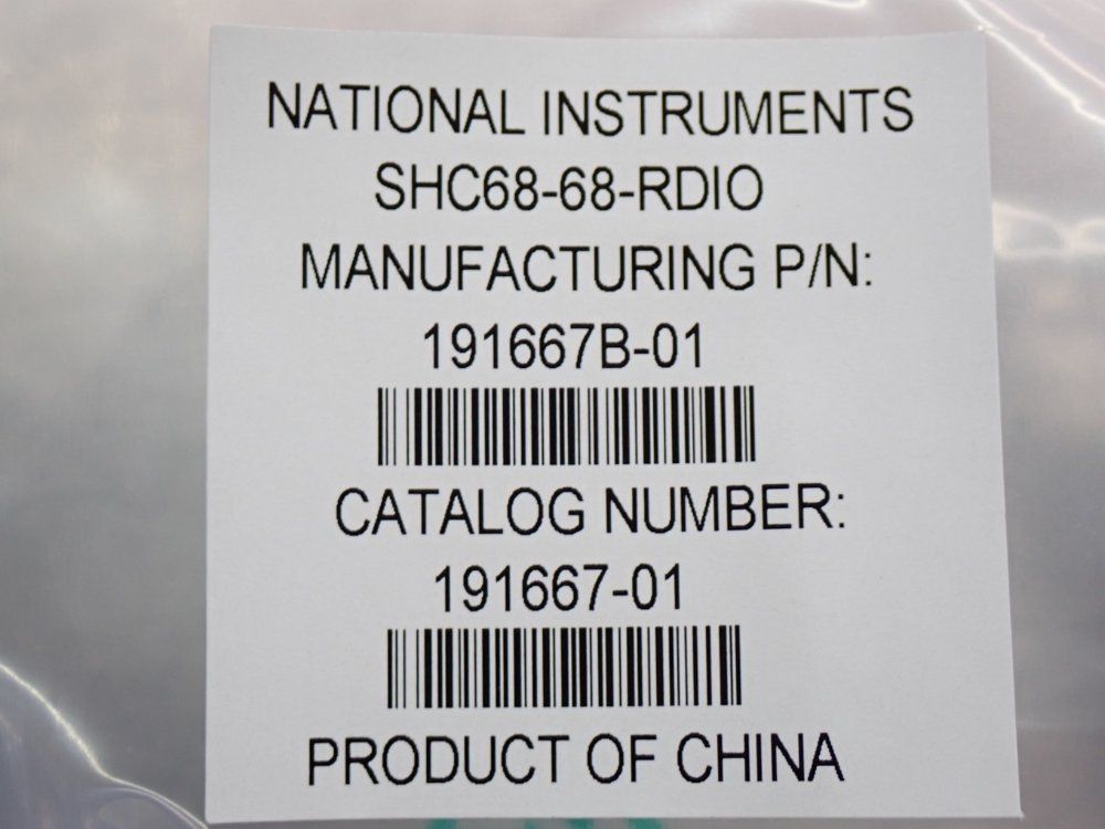 National Instruments Shc6868rdio Cable
