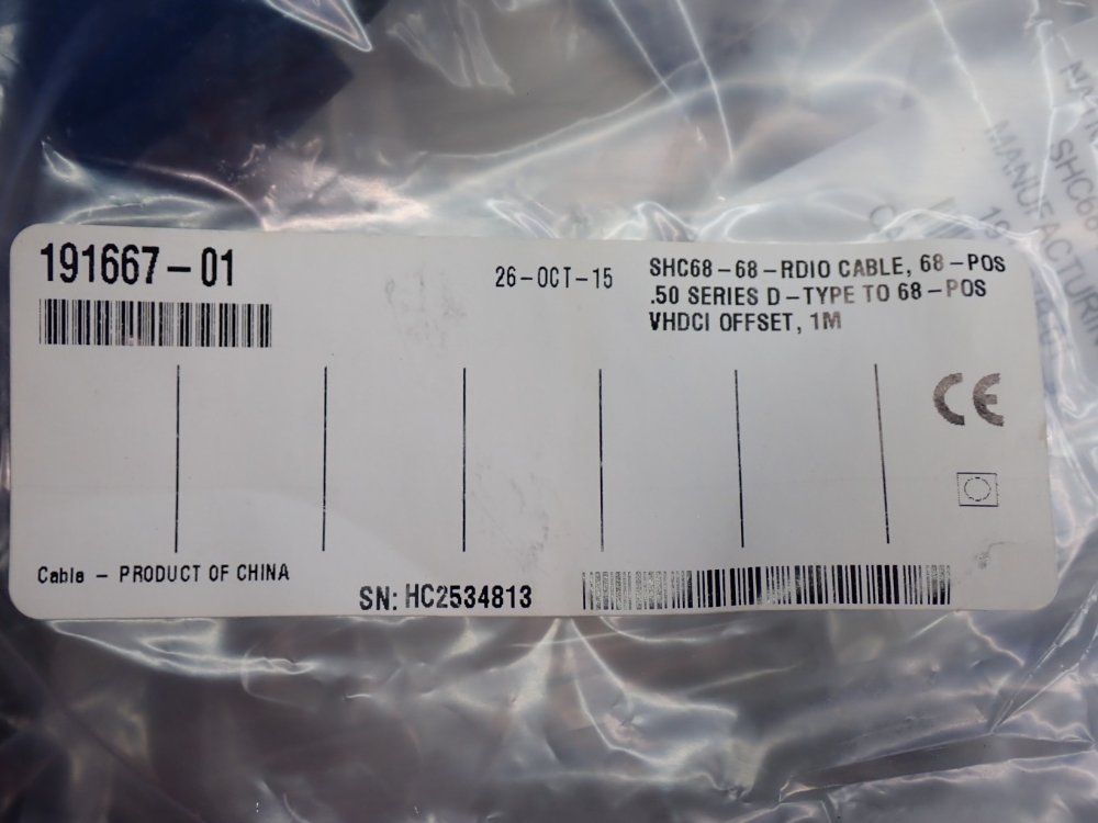 National Instruments Shc6868rdio Cable