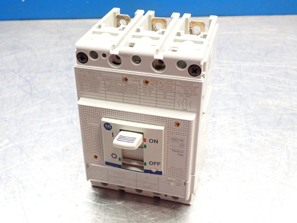 Allen Bradley Molded Case Circuit Breaker - 140g-h6c3-c15
