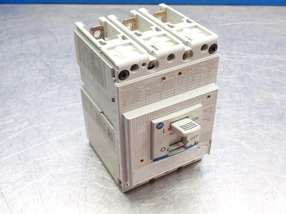 Allen Bradley Molded Case Circuit Breaker - 140g-h6c3-c15