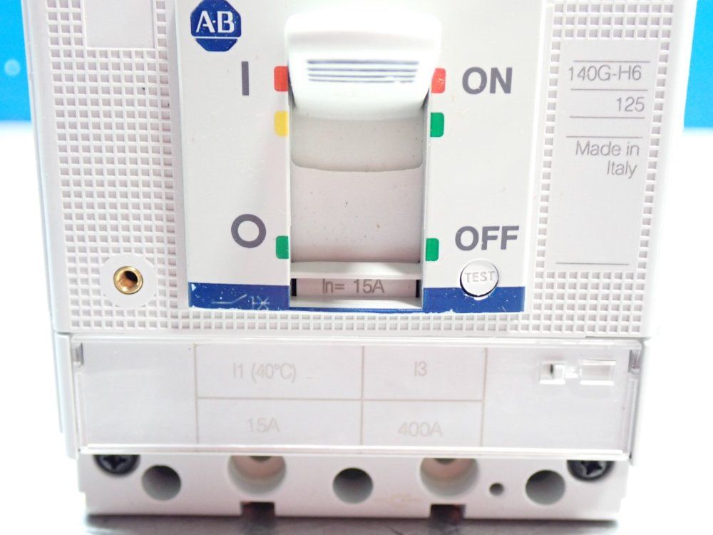 Allen Bradley Molded Case Circuit Breaker - 140g-h6c3-c15
