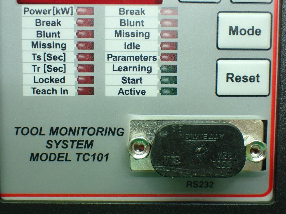 Techna Tool Inc Tool Monitoring System Controller