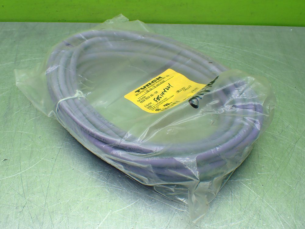 Turck 12 Meters Profibus Dp Double Ended Cordset. U0394-1 - Rssw Rksw 456-12m