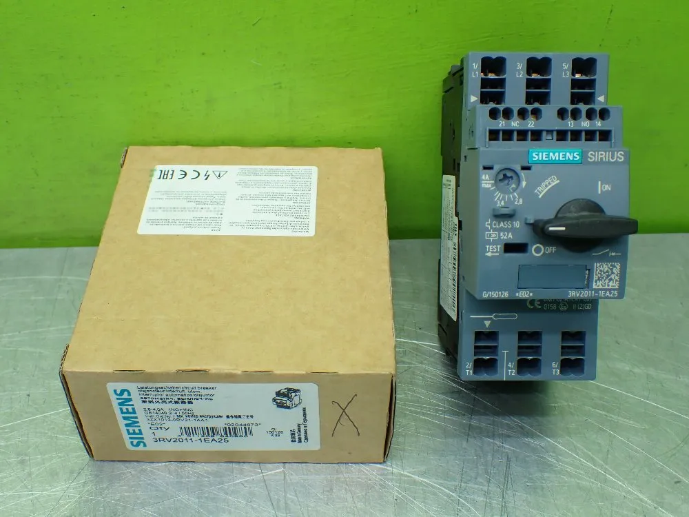 Siemens Circuit Breaker - 3rv2011-1ea25
