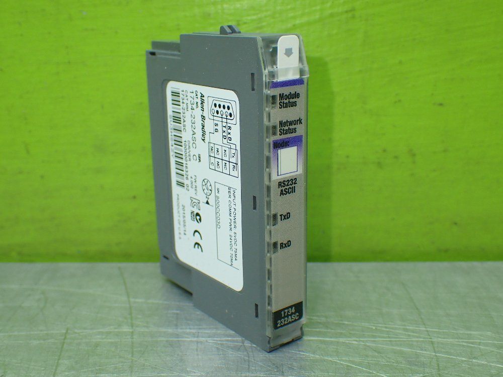 Allen-bradley Point I/o Rs-232 Ascii Interface - 1734-232asc