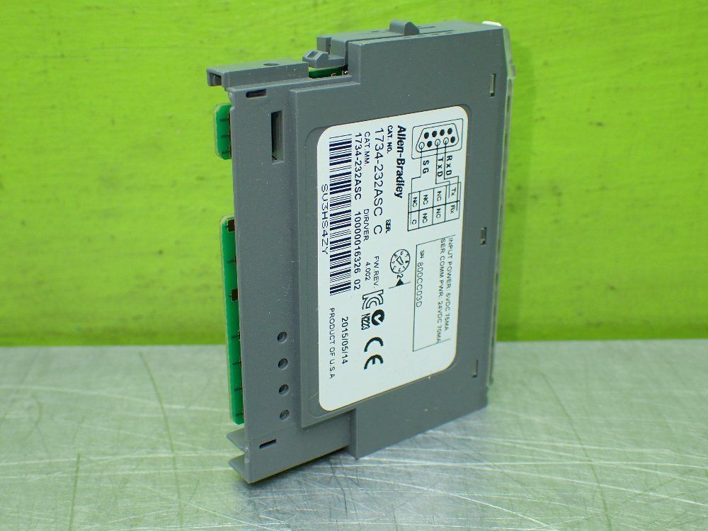 Allen-bradley Point I/o Rs-232 Ascii Interface - 1734-232asc