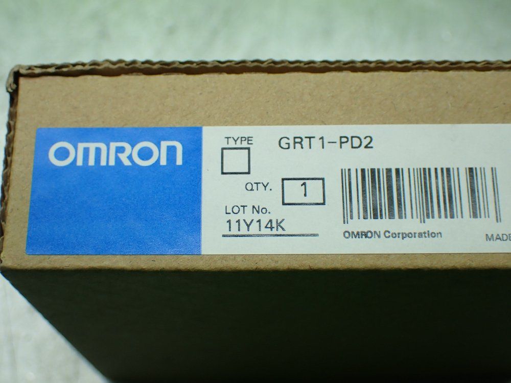 Omron I/o Power Feed Unit. Factory Sealed - Grt1-pd2