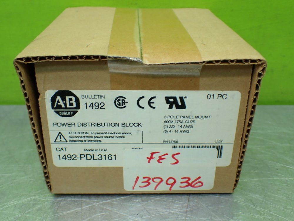Allenbradley Power Distribution Block