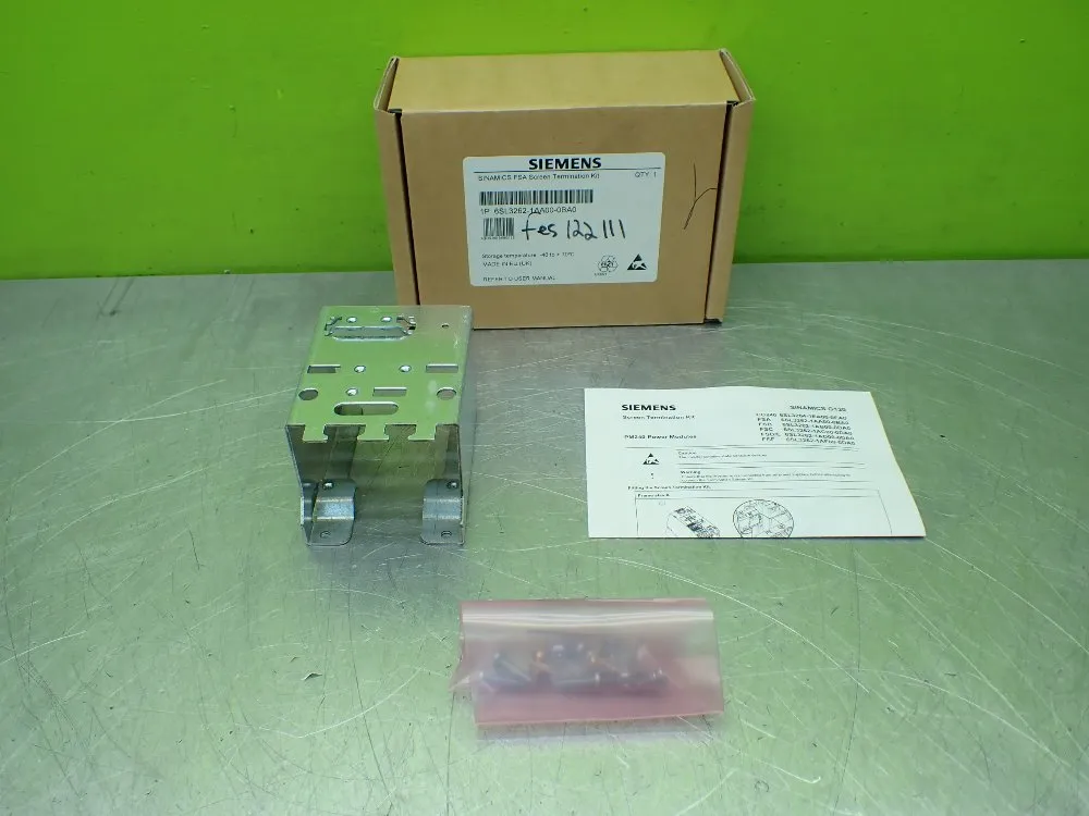 Siemens Sinamics Fsa Screen Termination Kit - 6sl3262-1aa00-0ba0