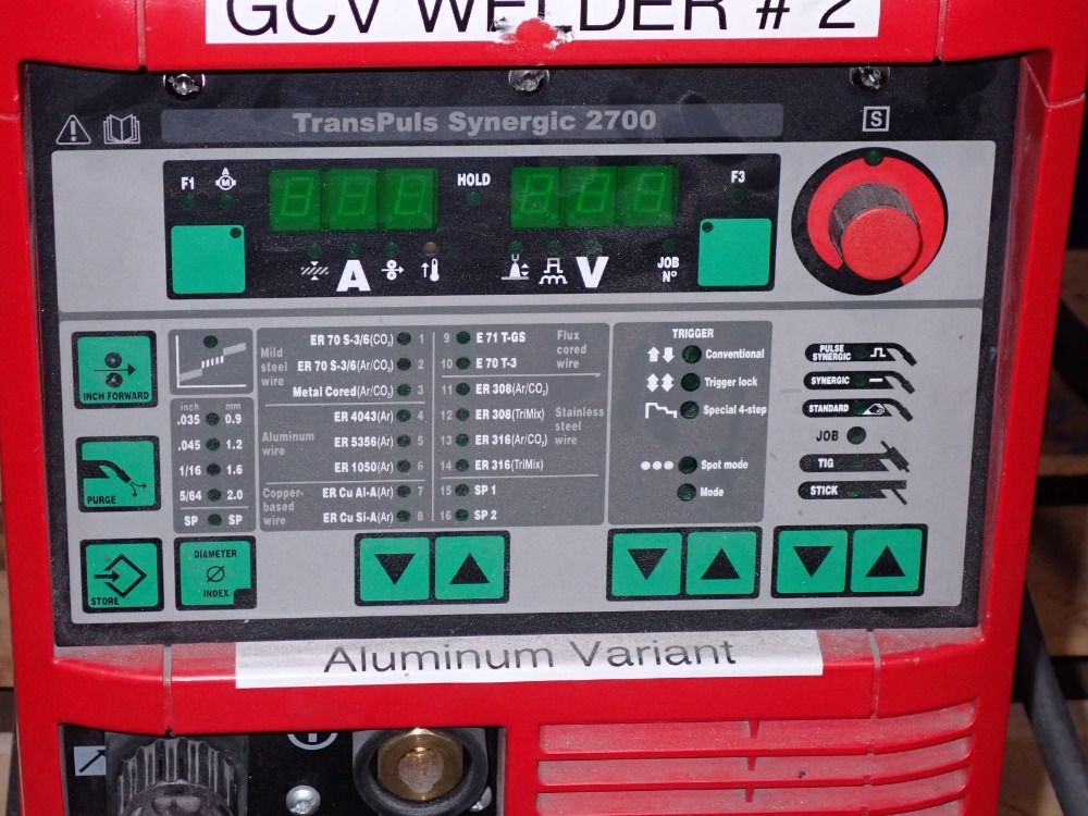 Fronius 270 Amp Welder - Transpulssynerg2700 Mv/4r/z