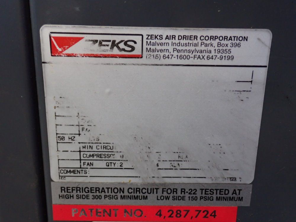 Zeks Air Dryer