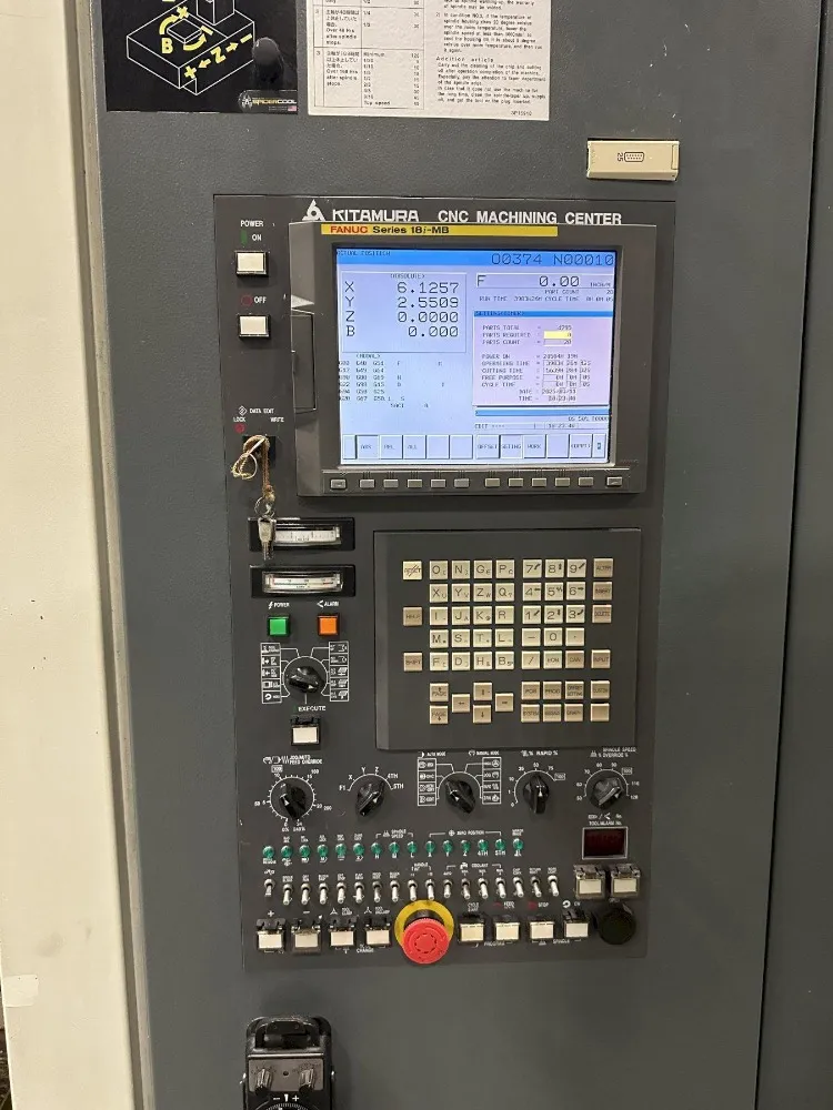 Kitamura 2011 Kitamura Mycenter Hx250if Cnc Hmc