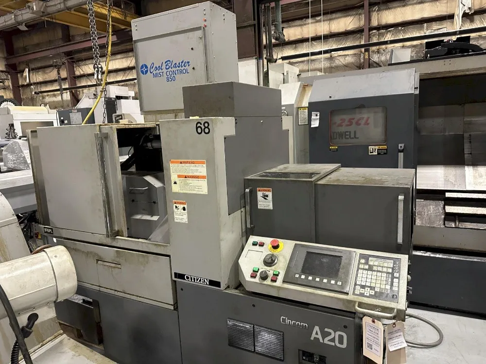 2006 CITIZEN A20 VIPL CNC SWISS LATHE