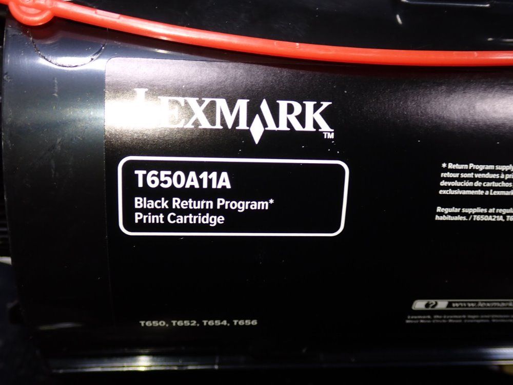 Lexmark Printer Cartridge - T650a1/a