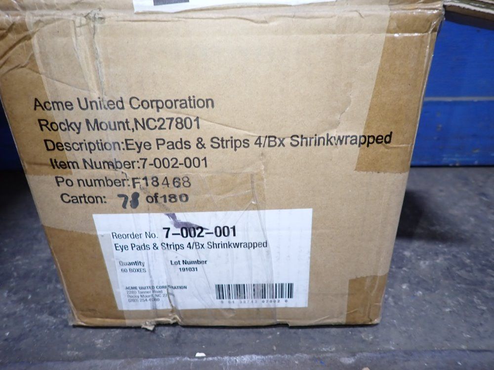 Acme United Corporation Eye Pads