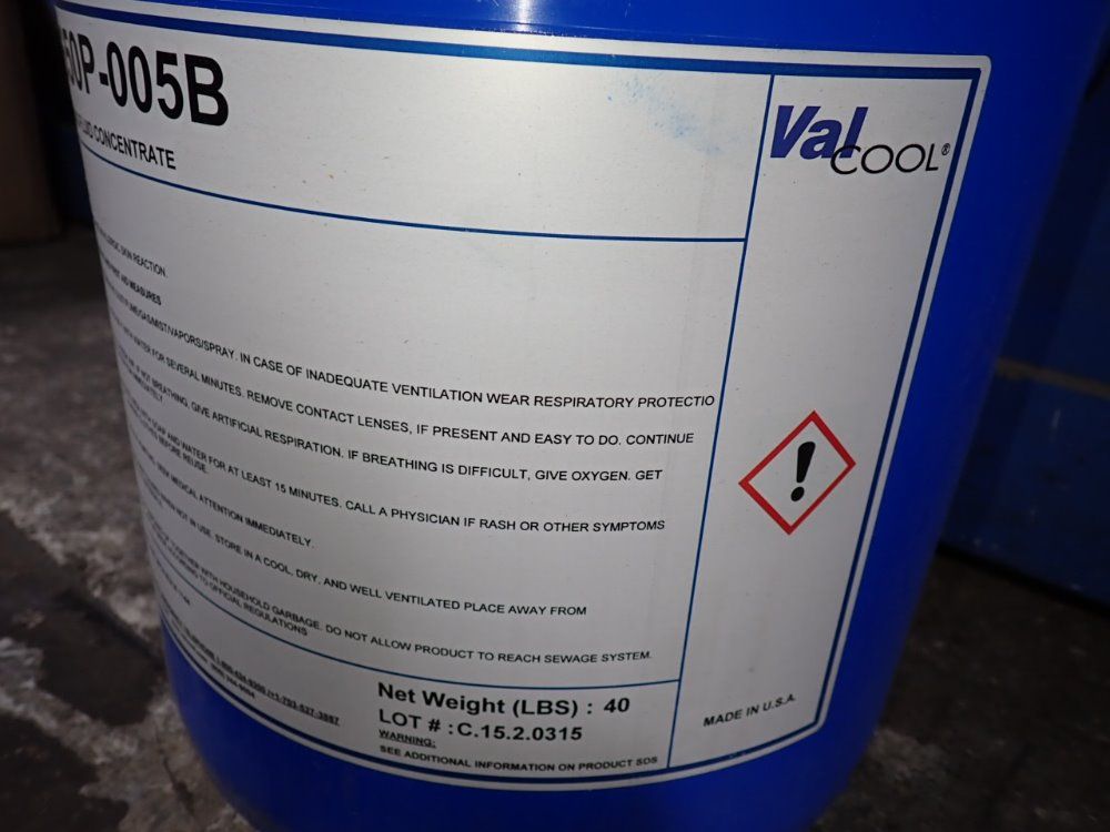 Val Cool Metalworking Fluid Concentrate