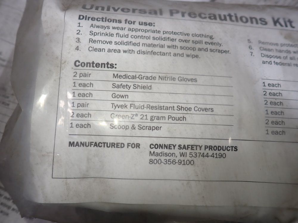 Conney Safety Products Universal Precautions Kit