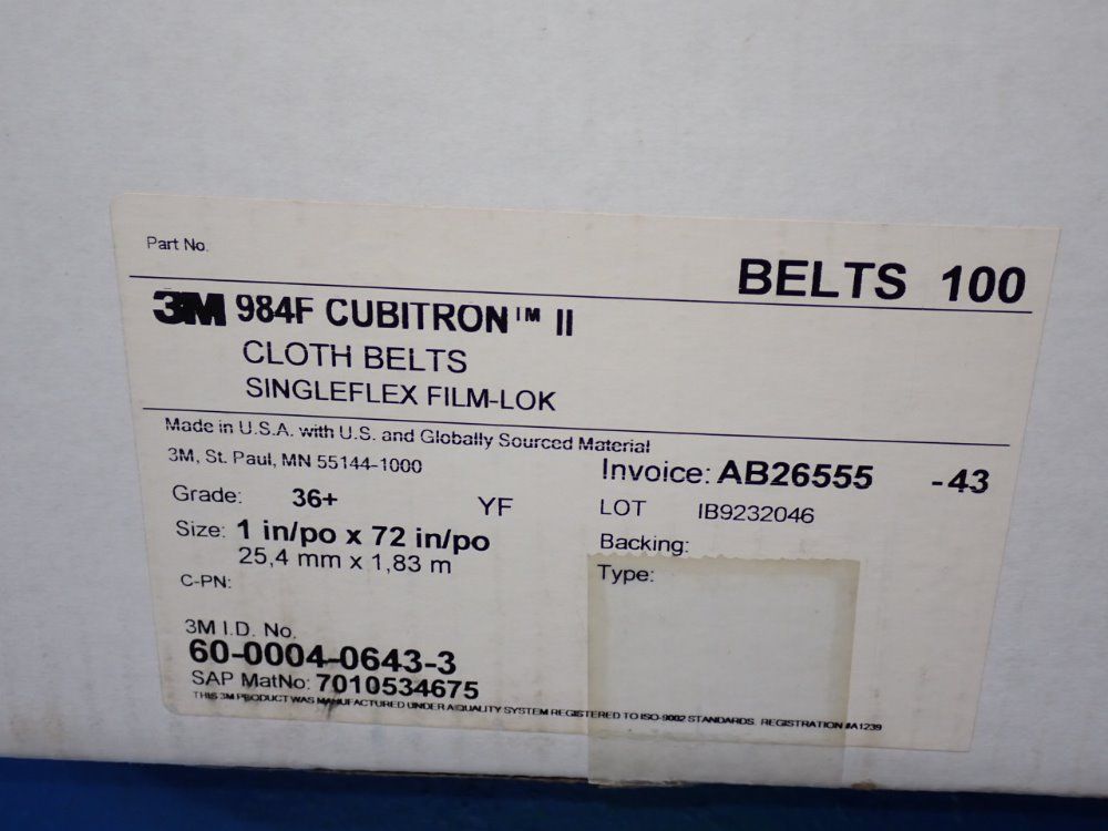 3m Cloth Belts