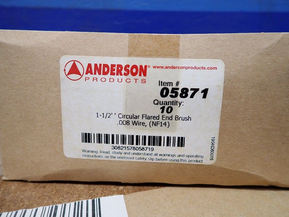 Anderson Products Circular Flared End Brushes