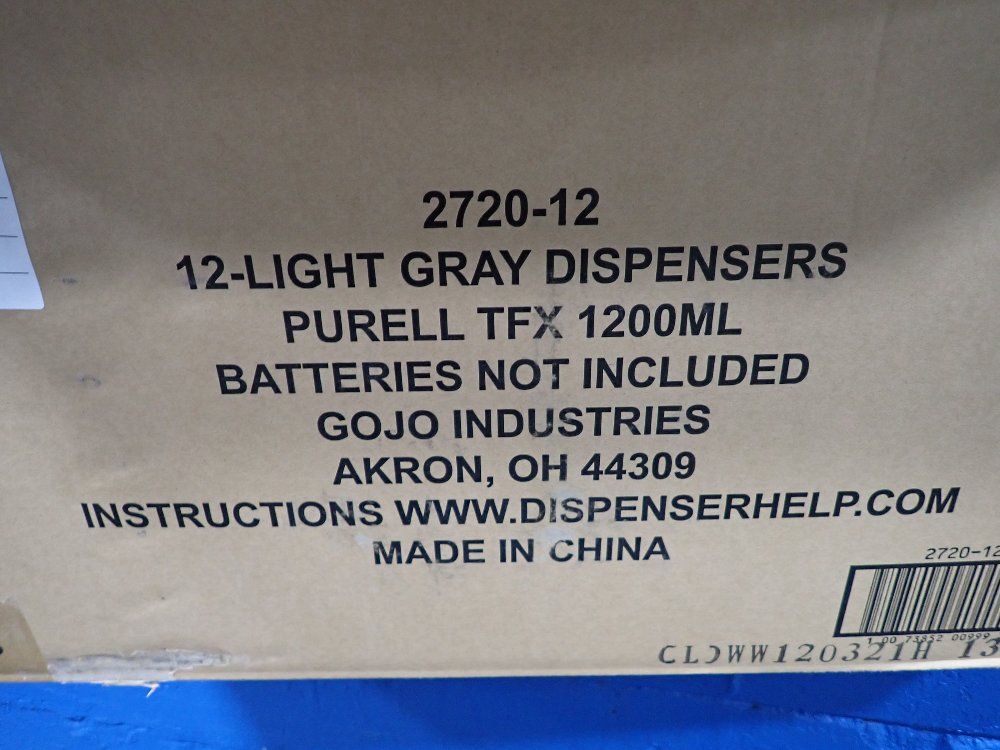 Purell Light Gray Dispensers